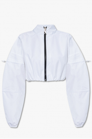 Cropped jacket with standing collar od Reebok